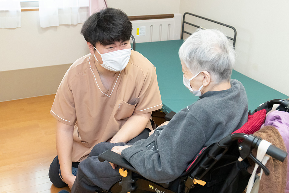 熊本県RUCHEの高齢者サービス施設の様子